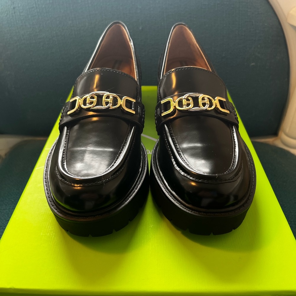 SAM EDELMAN TEAGAN LUG SOLE LOAFER Brand New, NEVER WORN Women’s Size 5